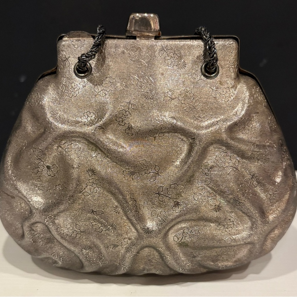 Elegant Silver Women's Bag